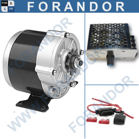 K-MY1016Z-PWM-FS 250W/350W 24V|36V DC-Motor mit PWM-Steuerung und Sicherung MY1016Z ZY1016Z