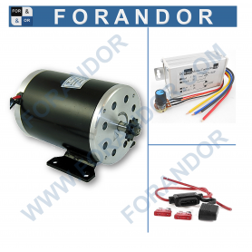 K-MY1020-PWM-FS 500W|750W|1000W 24V|36V|48V DC-Motor mit PWM-Steuerung und Sicherung MY1020 ZY1020