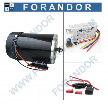 K-MY1020-FN-PWM-FS 500W|750W|1000W 24V|36V|48V DC-Motor mit PWM-Steuerung und Sicherung MY1020 ZY1020