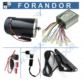 K-MY1020-FN-DRV-PD-FS-IG 500W|750W|1000W 24V-48V DC-Motor Steuerung Pedal Zündschlüssel Sicherung